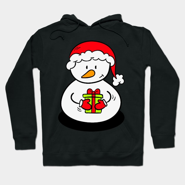 snowman-one design Hoodie by artistic-much